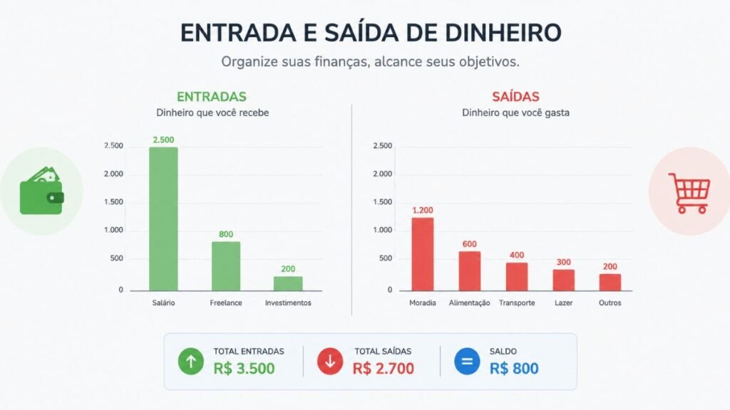 organizar vida financeira
